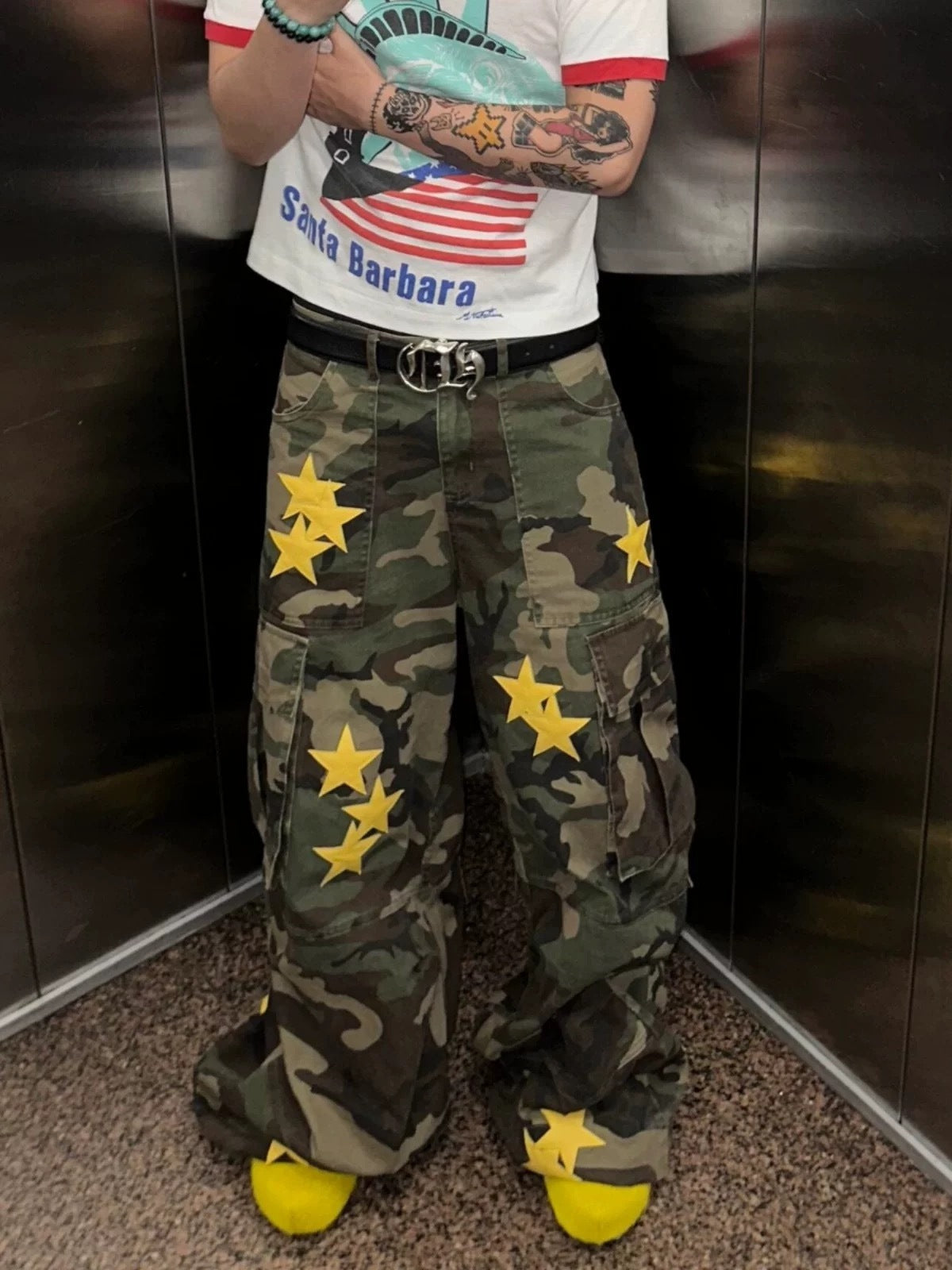 Star Camo Denim