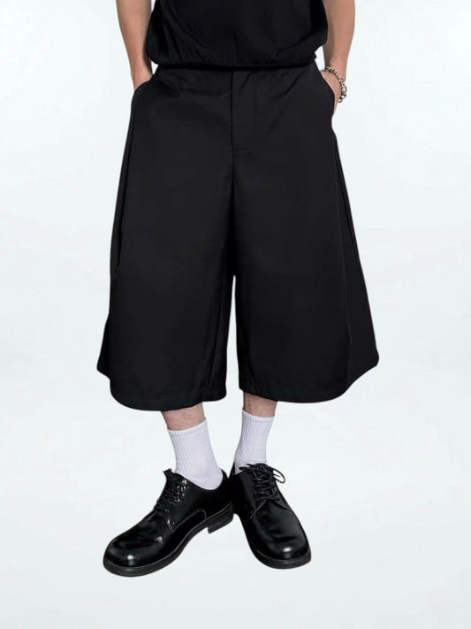 City Drape Slack Shorts