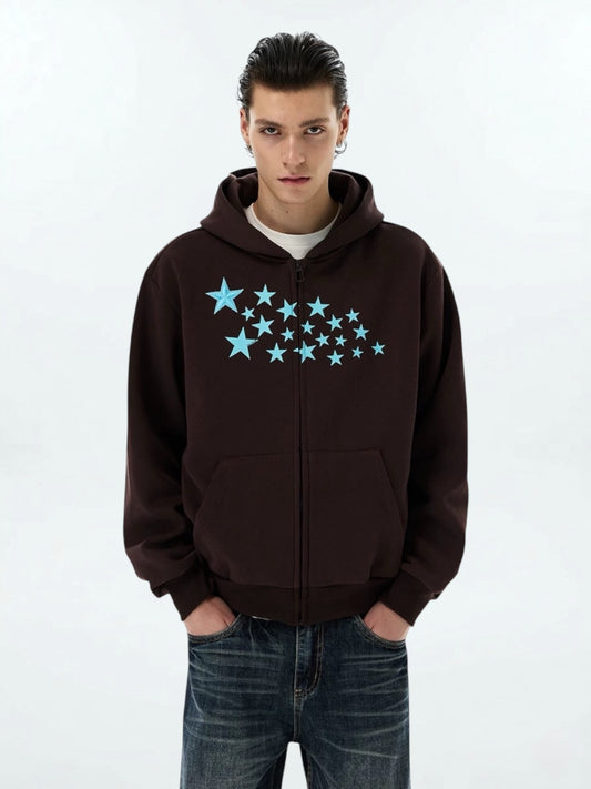 Astro Star Hoodie (brown)