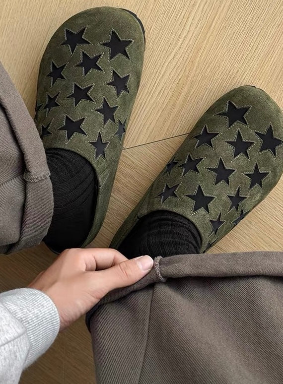 BBC Star Suede Mules