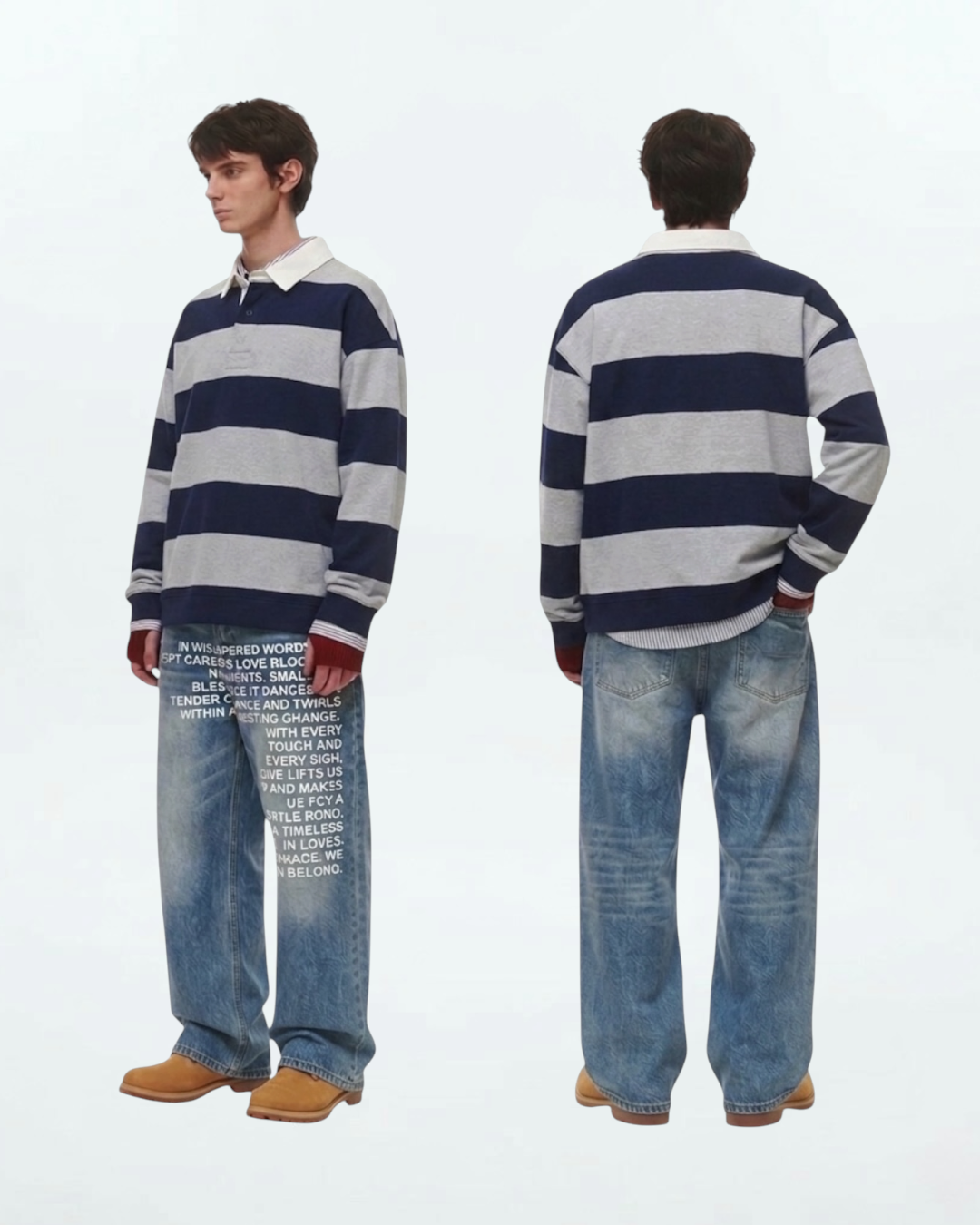 Archival Stripe Polo Shirts
