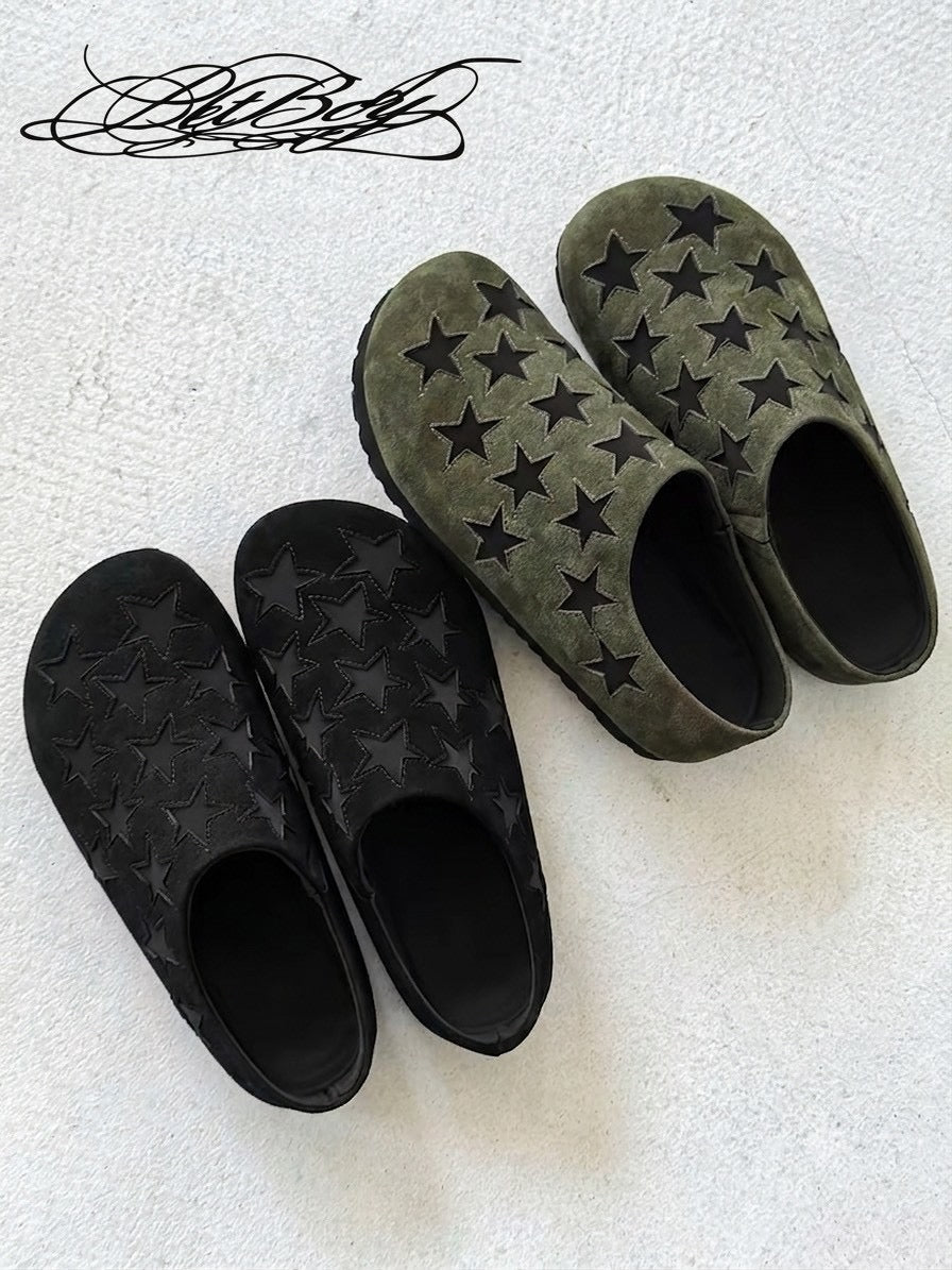 BBC Star Suede Mules
