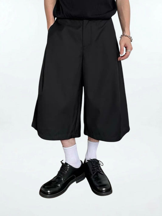 City Drape Slack Shorts