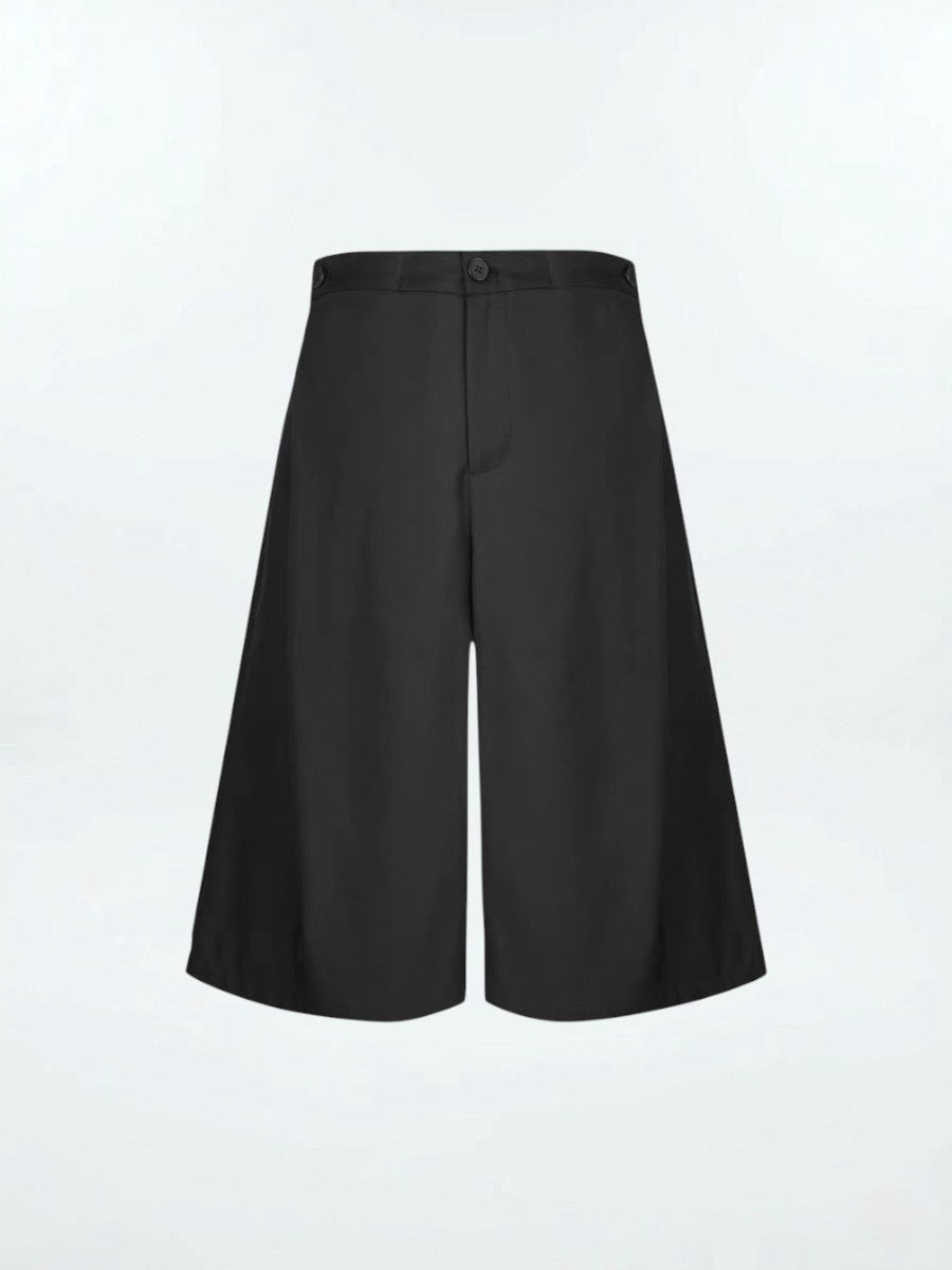 City Drape Slack Shorts