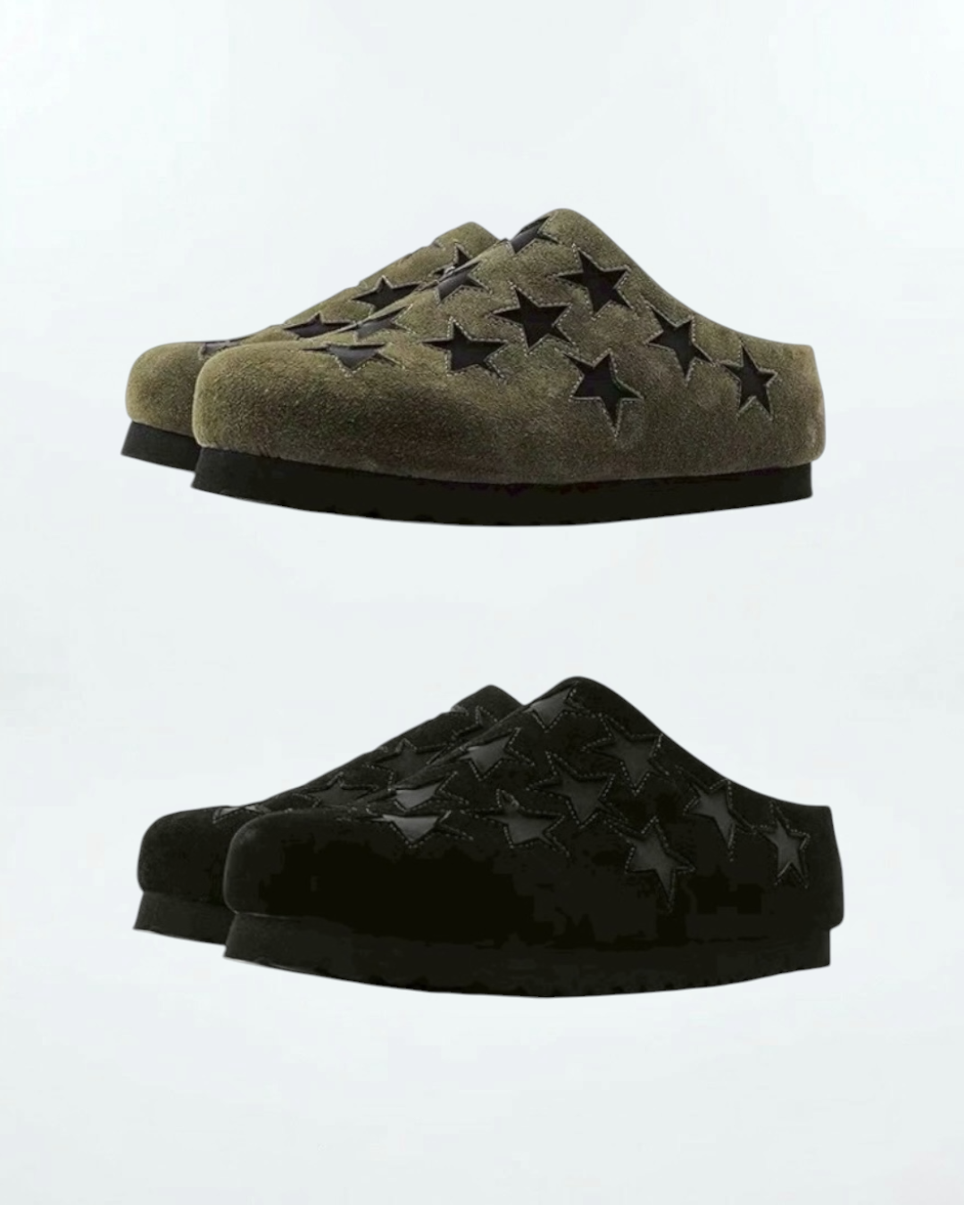 BBC Star Suede Mules