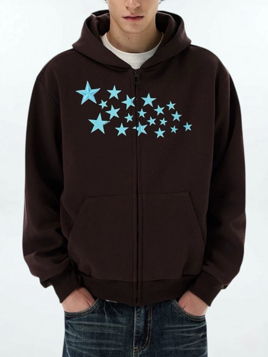 Astro Star Hoodie (brown)