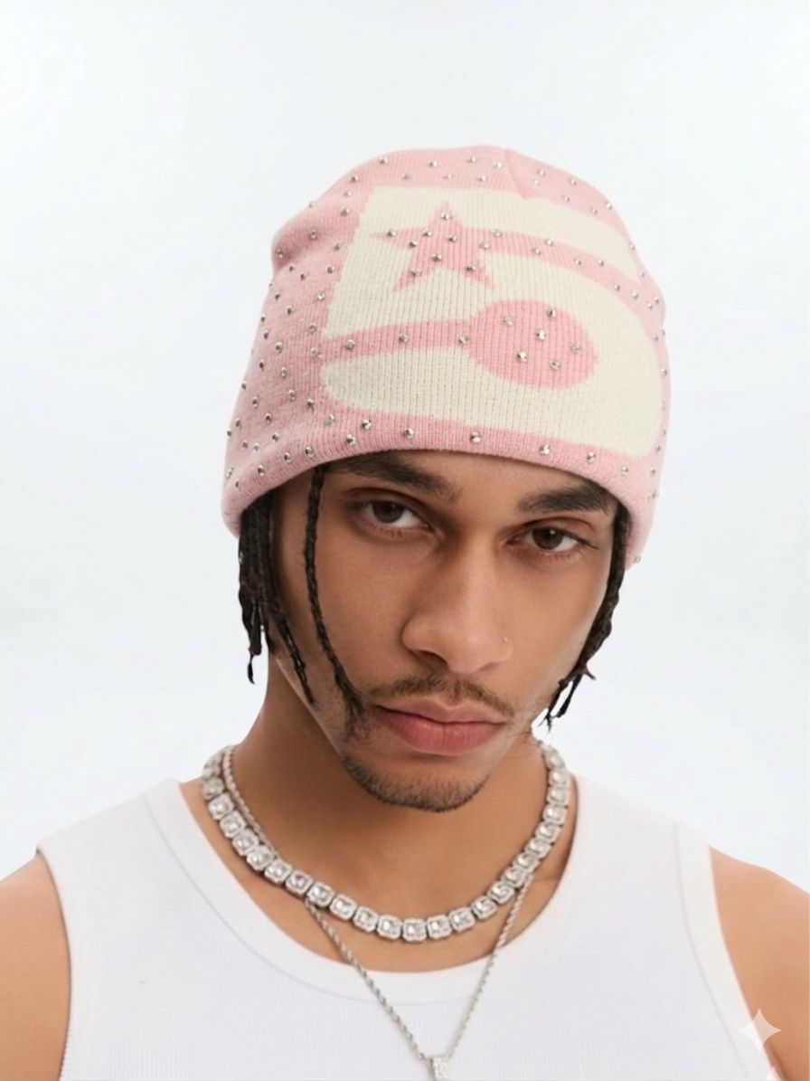 555 studs beanie (4color)