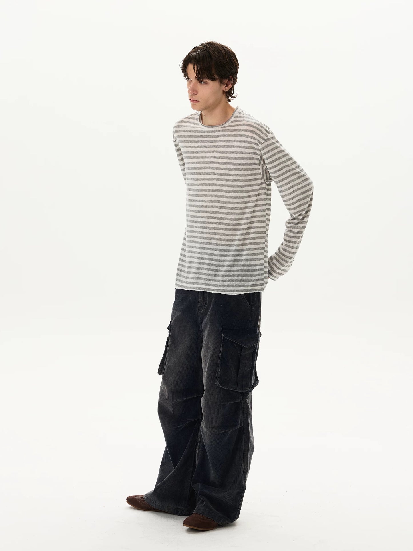 Signal Stripe Long Sleeve (3color)