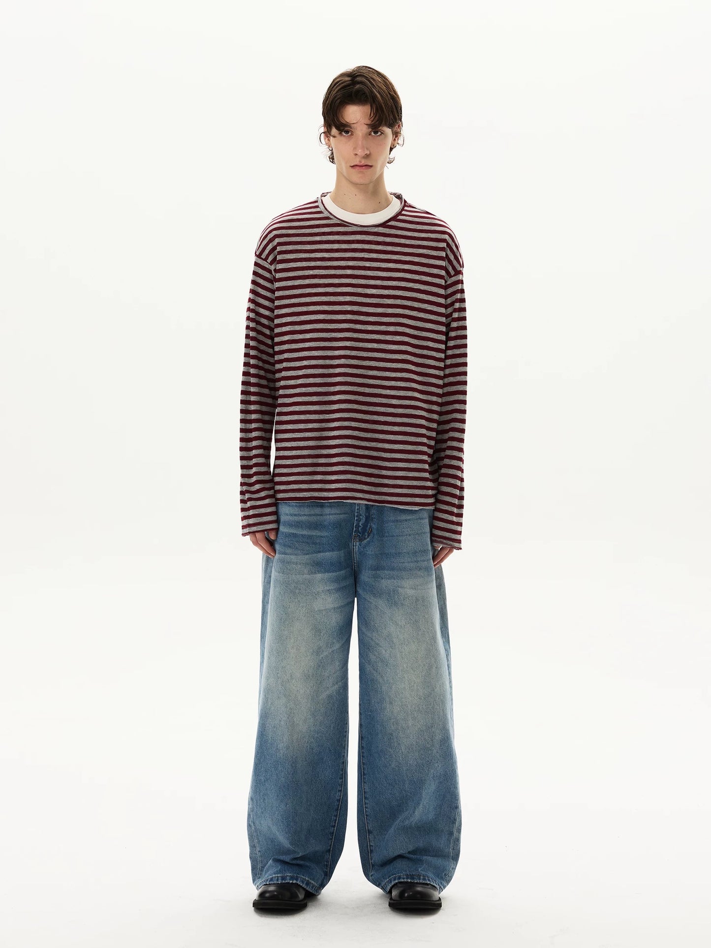 Signal Stripe Long Sleeve (3color)