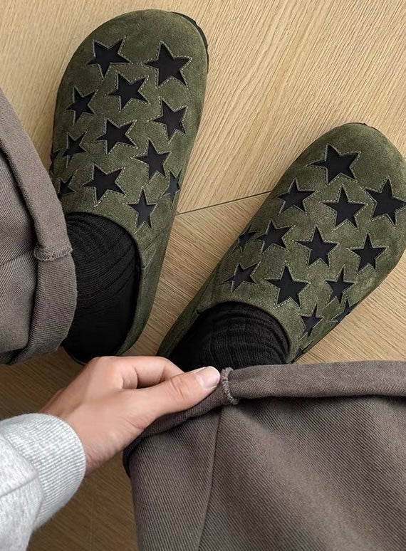 BBC Star Suede Mules