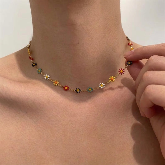 Wildflower Chain Necklace