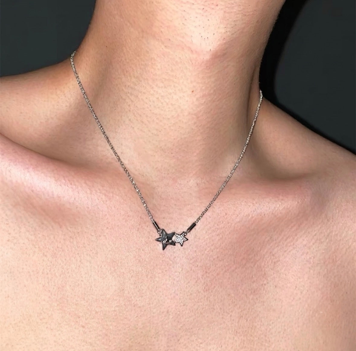 Dual Star Necklace
