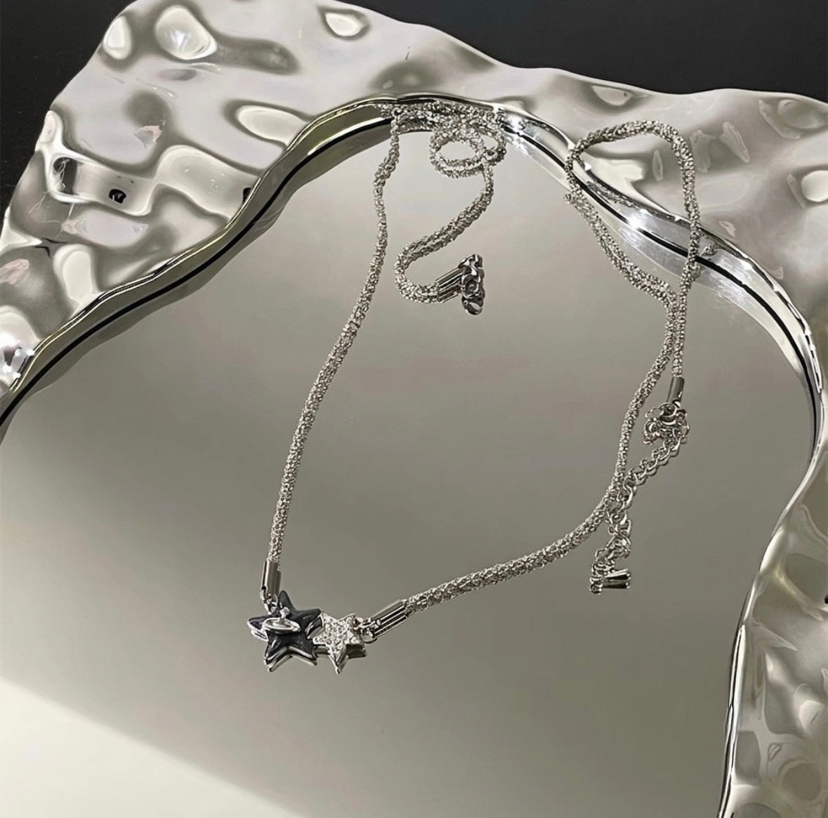 Dual Star Necklace