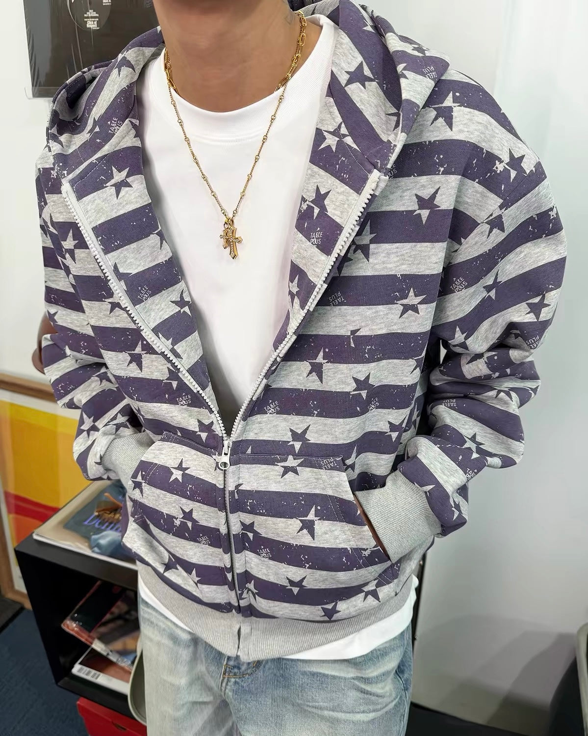 BBC Star Stripe Hoodie