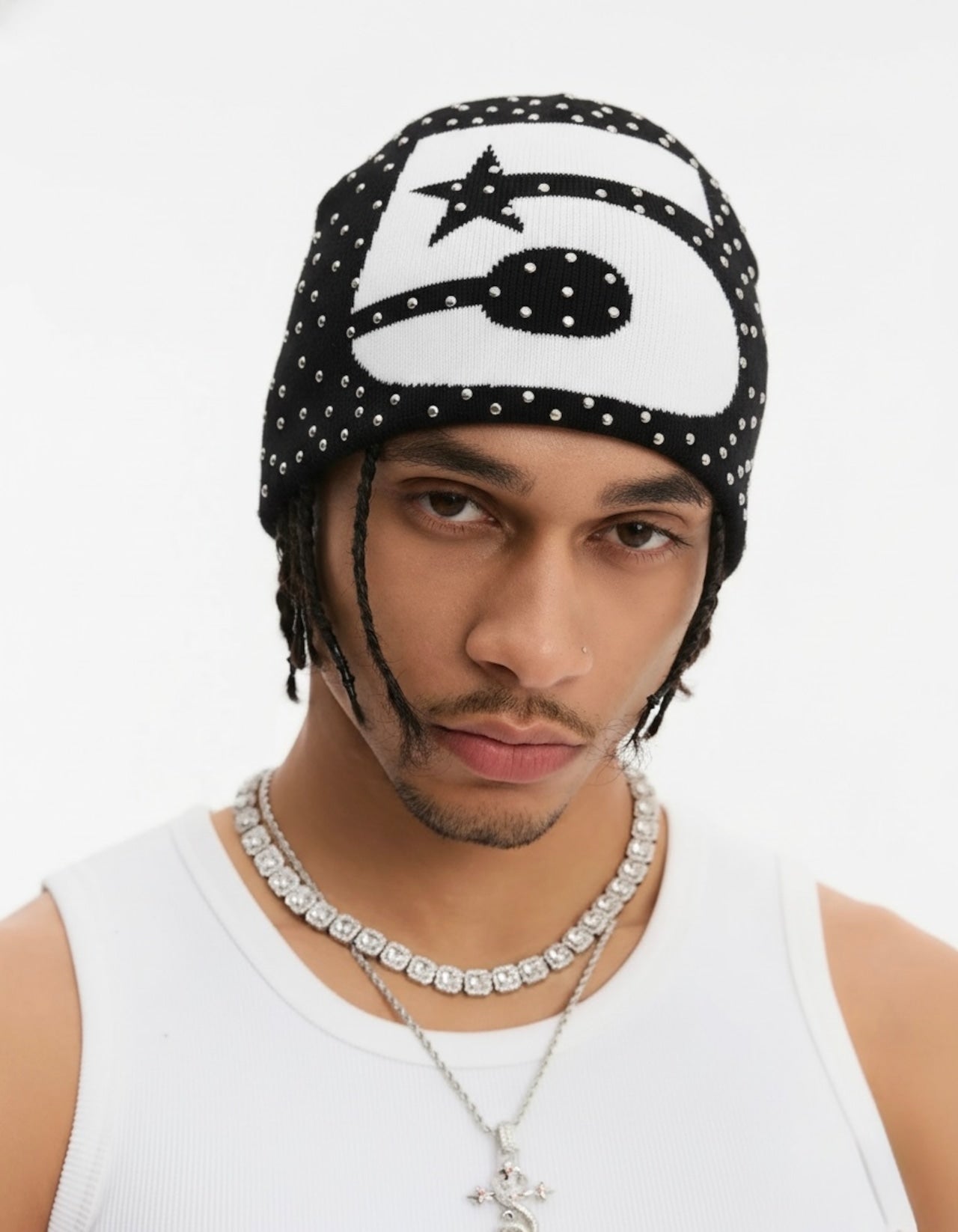 555 studs beanie (4color)