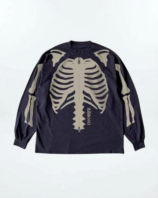 Bone Print Long Sleeve