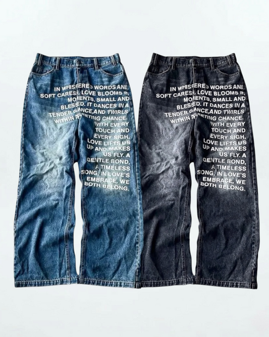Scripted Soul Denim (BLK/BLUE)