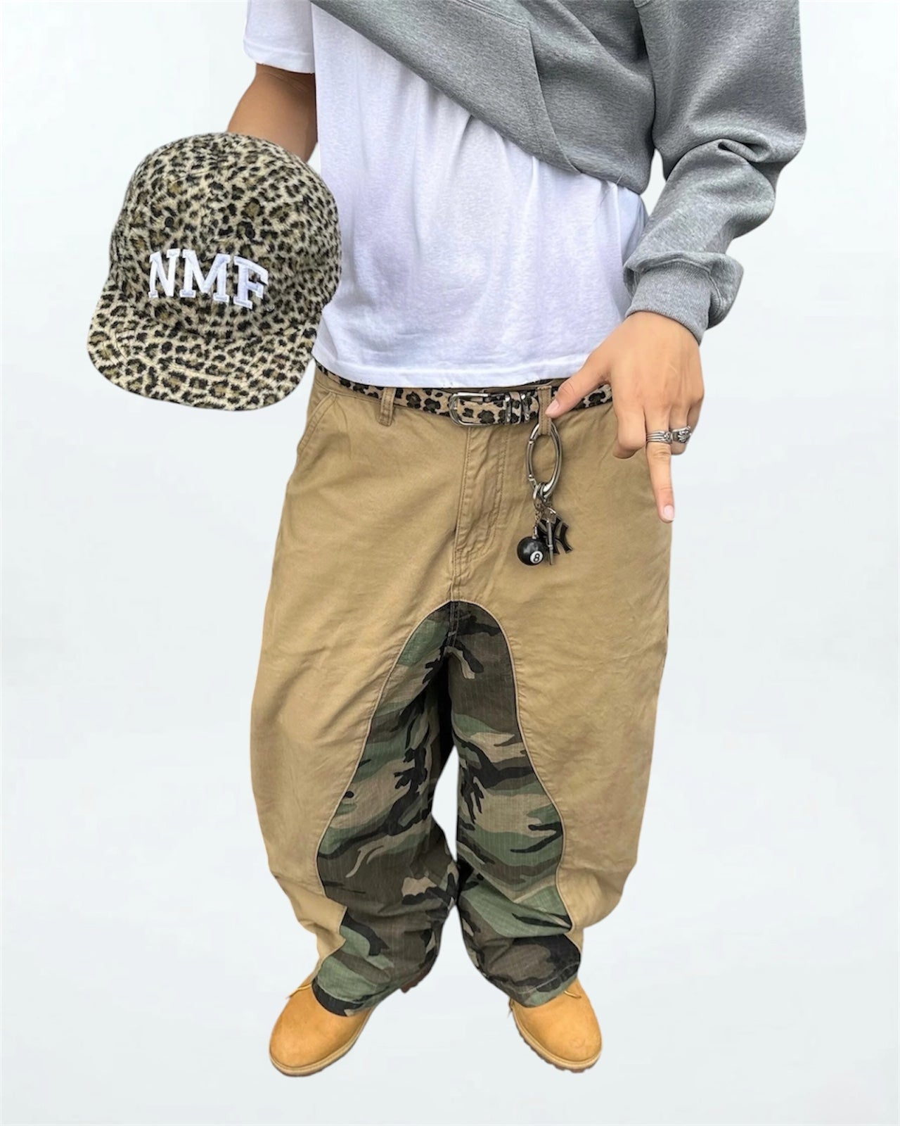 Camo-Inlay Denim