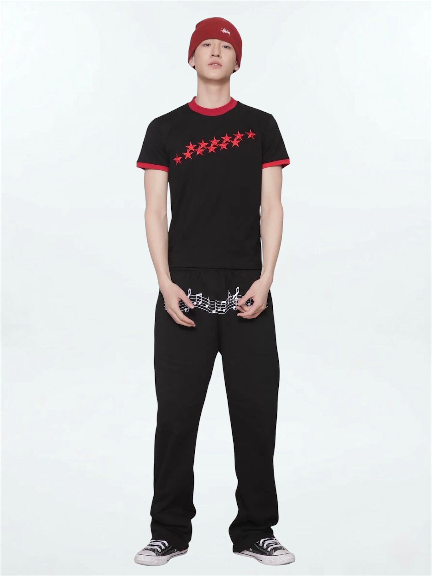 Shooting Star Ringer Tee (2color)