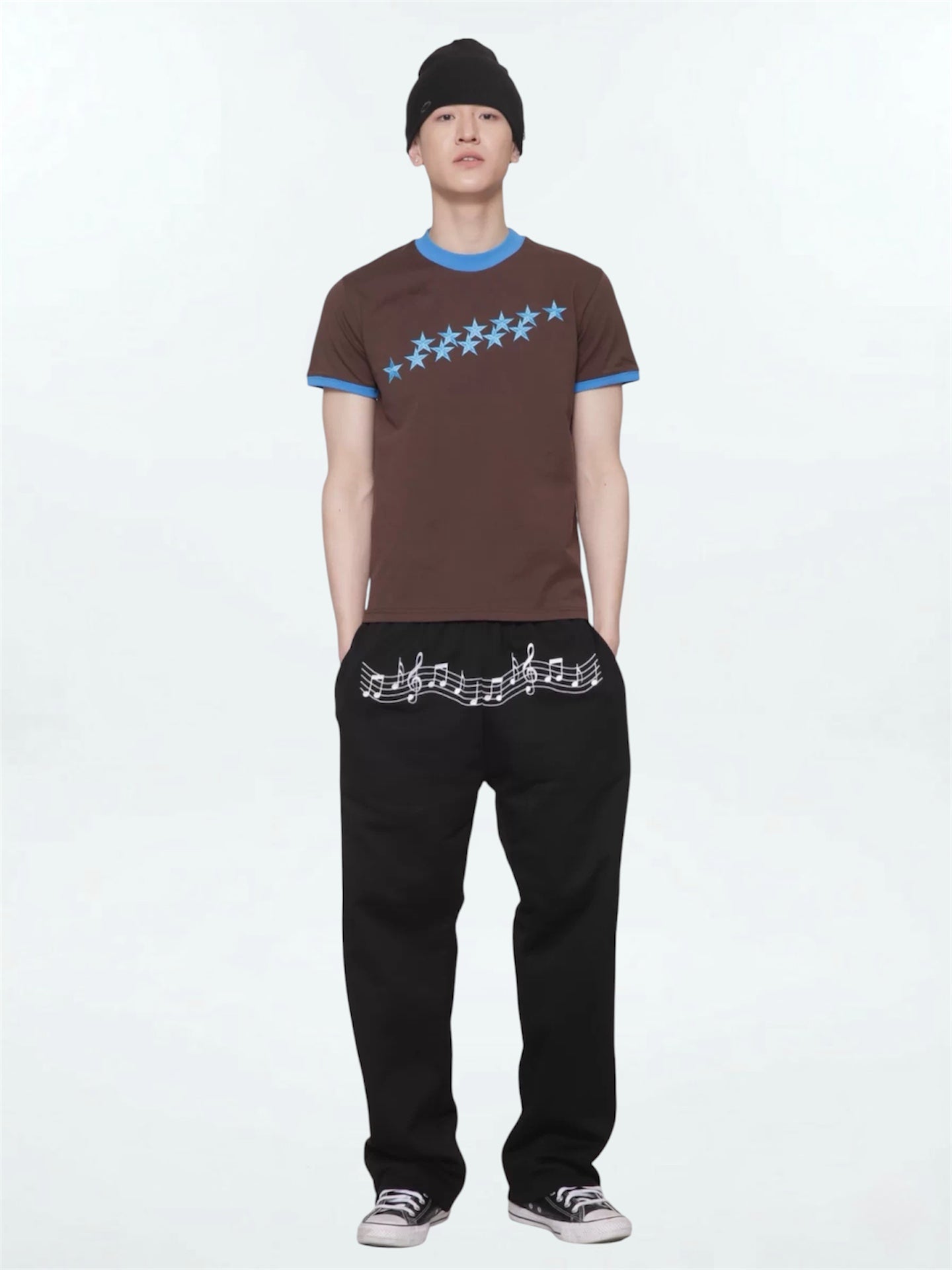 Shooting Star Ringer Tee (2color)