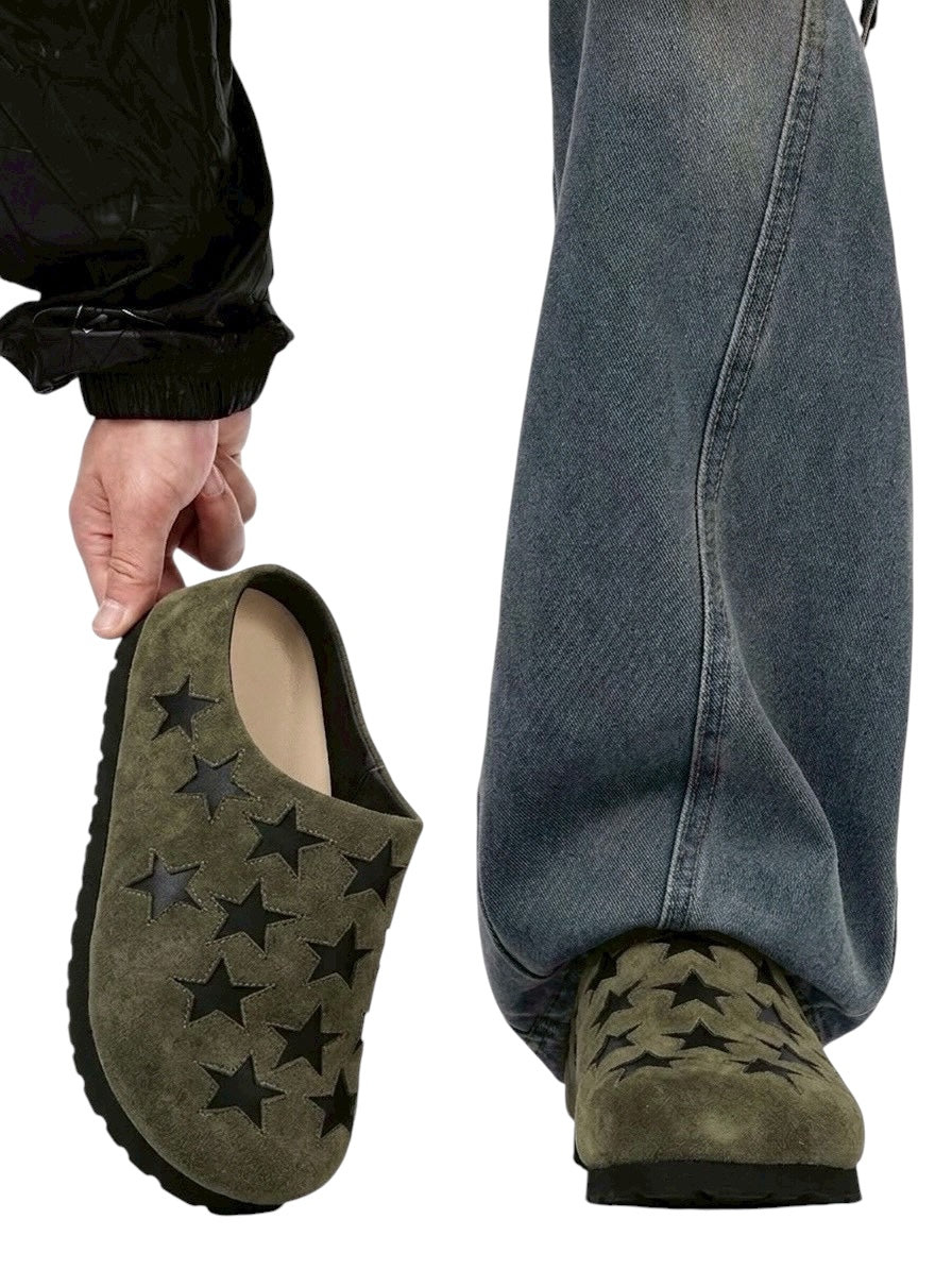 BBC Star Suede Mules