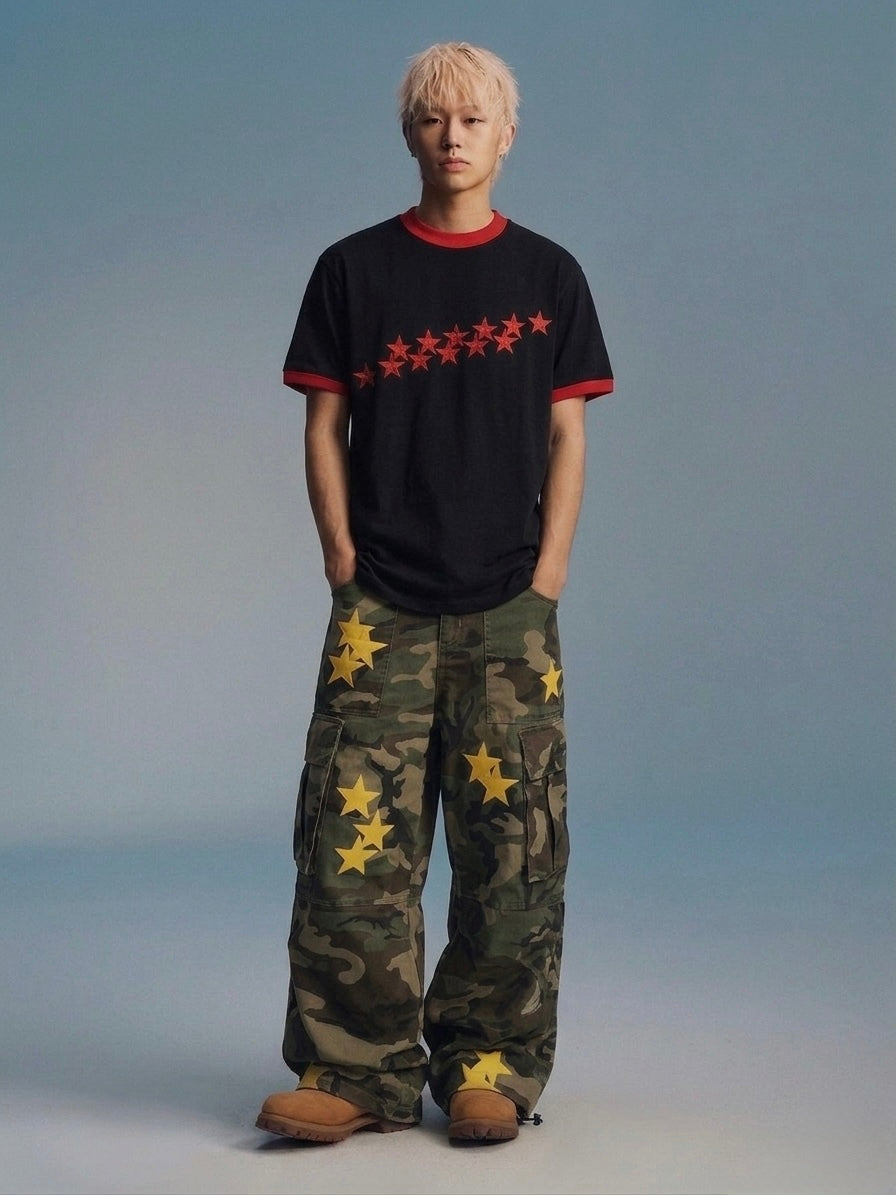 Star Camo Denim
