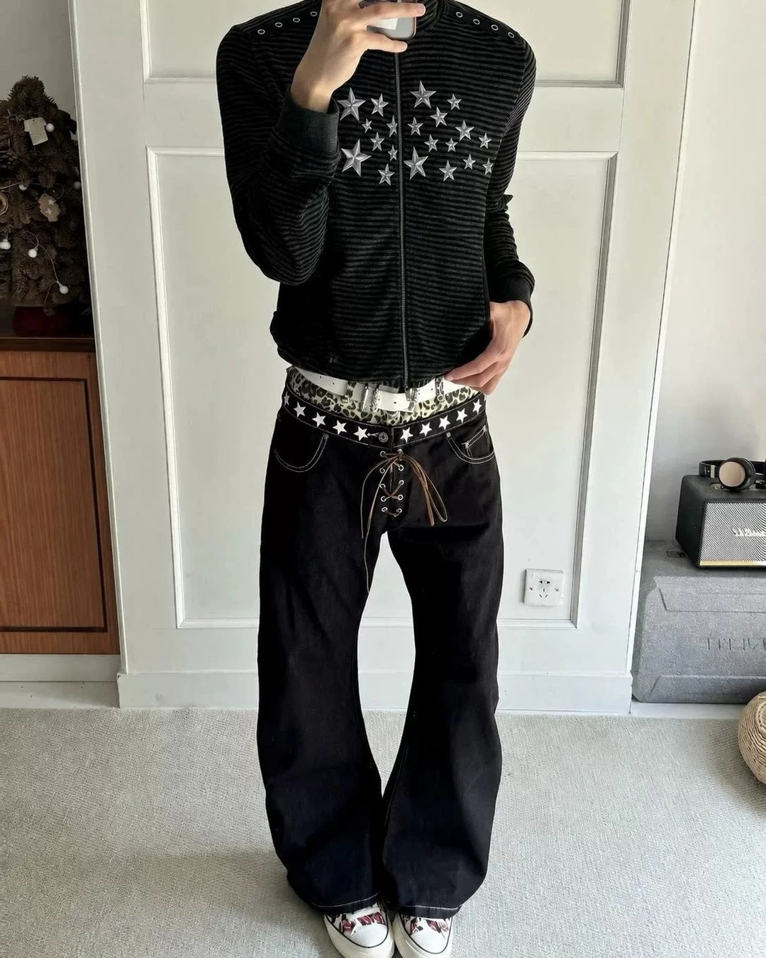 Meteor Rivet Zip Jacket 着用